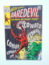 Daredevil #55 Cry Coward 15¢ Gene Colan Marvel Silver Age 1969 VG picture
