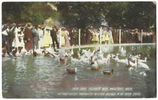 Marshall Michigan MI ~ Calhoun County Fair Lake c.1908 picture