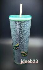 Starbucks Spring 2024 Siren Mermaid Bubbleseed Venti Cold Cup Tumbler picture