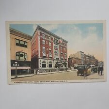 Kingsborough Hotel Gloversville New York NY South Main Street Scene Postcard picture