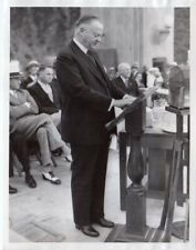 1934 Herbert Hoover Dedicates California Dam Photo picture