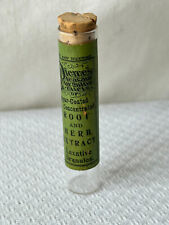 Antique 1906 Dr. Pierce's Pleasant Purgative Pellets Bottle with Original Label picture