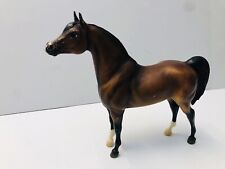 Breyer Traditional Horse Proud Arabian Stallion Brown White picture