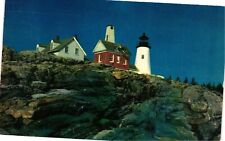 Vintage Postcard- Pemaquid Point Light House picture