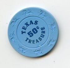 .50 Chip from the Texas Treasure Casino Port Aransas Texas Unicorn picture
