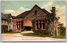 Postcard Nyack Public Library, Nyack on Hudson NY 1908 V109 picture