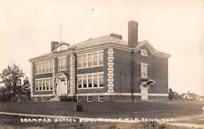 BLOOMFIELD, CT ~ GRAMMAR SCHOOL ~ EASTERN ILLUS. REAL PHOTO POST CARD ~ c.1930s picture