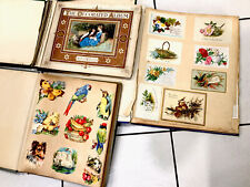 Antique Victorian Scrap Albums Job Lot picture