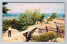 Rock City TN-Tennessee, Swing Along Bridge, Lookout Mt Antique Vintage Postcard picture