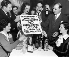 Liquor Prohibition 18th amendment Speakeasy Depression Vintage Photo 8x10 picture