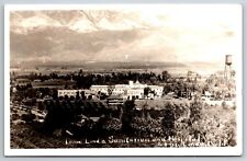 RPPC Panorama Loma Linda Sanitarium Hospital Loma Linda CA 1936 Postcard C16 picture
