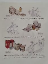 1945 Old Spice Fortune WW2 X-Mas Print Ad Christmas Shaving Fragrance Ships picture