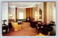 Chicago IL-Illinois, Living Room Of Presidential Suite, Vintage c1964 Postcard picture