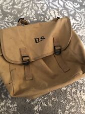 WWII US musette bag picture