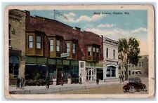 1916 Gem, Hotel Sylvian Clinton Wisconsin WI Posted Antique Postcard picture