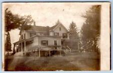 1907-1910's RPPC HOUSE SENT TO FRED CORRELL MURRAY HILL NJ JOSEPH WEIS POSTCARD picture