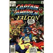 Captain America (1968 series) #217 in VG minus condition. Marvel comics [h picture