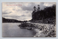 Scenic View Glen Lewis Pond Lynn Woods New York NY Postcard picture