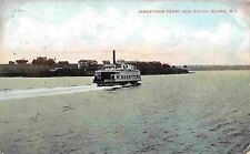 Jamestown Ferry Steamer Dutch Island Rhode Island 19-7 postcard picture