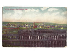 c.1910 Bird's Eye View Of Two Harbors Minnesota MN Postcard POSTED picture