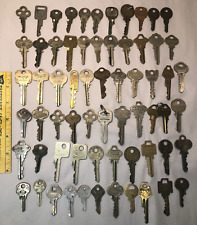 Vintage Antique key Lot of 65 Clum Bauer Independent Segal Yale Sargent & More picture