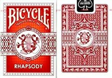 Bicycle Rhapsody Red Playing Cards | Brand New | Perfect for Game Nights picture