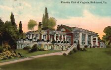 Postcard VA Richmond Country Club of Virginia Posted Divided Vintage PC J9530 picture