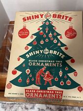 Shiny Brite Glass Assorted Christmas Ornaments Lot of 12 Vintage 12-3”. 6027 picture