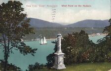 Postcard View from Dade Monument West Point on Hudson New York NY picture