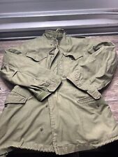 Vintage Cold Weather Field Coat Jacket Army military Small Long picture