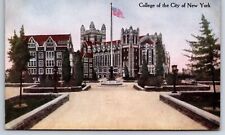 College Of The City Of New York City NY Amsterdam Ave c1910's Vintage Postcard picture