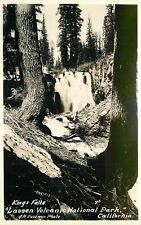Postcard RPPC 1930s California Volcanic National Kings Falls 23-12994 picture
