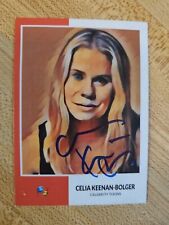 Celia Keenan-Bolger Custom Signed Card - Celebrity Toons picture
