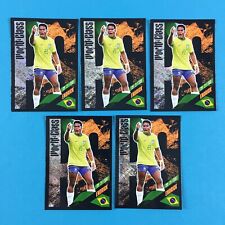 Endrick Rookie Lot of 5 Stickers Panini World Class 2023 2024 (24) #371 picture