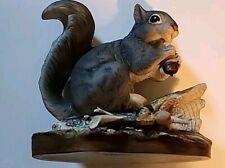 Vintage 1982 Masterpiece Porcelain By Homco Beautifully Detailed Gray Squirrel picture