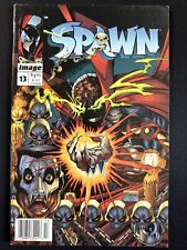 Spawn #13 NEWSSTAND UPC Image Comics 1st Print Todd McFarlane Art 1992 VG picture
