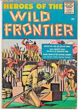 HEROES OF THE WILD FRONTIER #2 (April 1956) Ace Publications - Daniel Boone VG picture