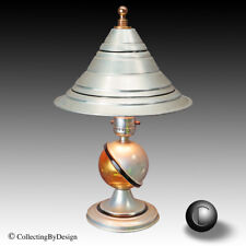 VINTAGE 1933 Worlds Fair Art Deco Saturn Lamp  RESTORED picture