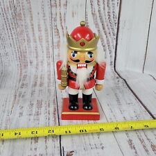 Mini Nutcracker wooden figurine unbranded Christmas decor picture