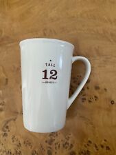 Starbucks Coffee 2010 'Tall 12 Ounces Est. 1971' White Ceramic Mug  picture