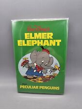 Walt Disney Elmer Elephant & Peculiar Penguins (HC DJ 1978) Illustrated Stories picture
