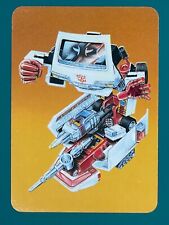 1985 Hasbro Transformers Series One Card #4 - Ratchet (Yellow Variant) picture