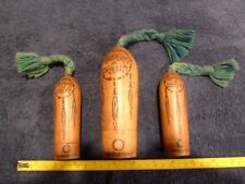 Lot of 3 Vintage Maderas de Oriente Myrurgia Perfume bottles w/ original wood  picture