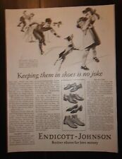 1926 Endicott Johnson Shoe Advertisement Endicott, NY picture