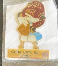 Kelloggs Cereal Dancing Raisin Cuba City,Wi 1990 Lions  Club pin picture