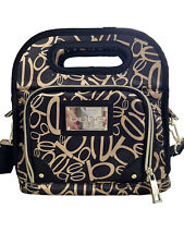 BEBE COCO Lunch Box  Insulated  Tote Bag Elegant One Size, Black& Gold picture