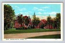 Normal, IL-Illinois, Brokaw Hospital Antique, Vintage Souvenir Postcard picture
