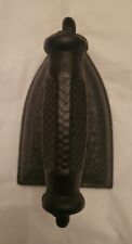 Vintage Very Early  Antique Cast Smoothing  Iron #2 -great as door stop/bookend picture