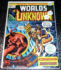 Worlds Unknown 1 (5.5) 1st Printing 1973 Marvel Comics - Flat Rate Shipping picture