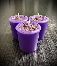 (3) Healing Magick Votive Candles, Handmade, Organic, Witchcraft, Hoodoo, Wicca picture